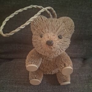 Source Unknown Brown Bear Holiday Ornament